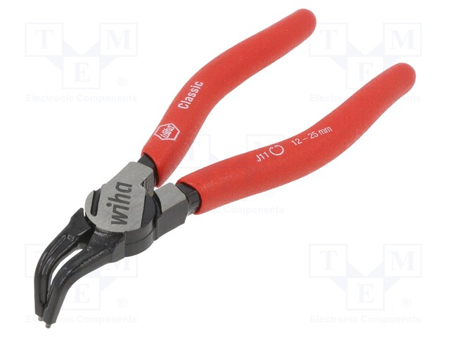 Pliers; internal circlip; Ring: internal; Pliers len: 140mm