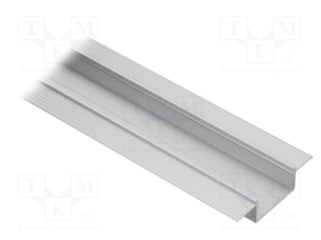 Profiles for LED modules; recessed; natural; L: 2m; aluminium