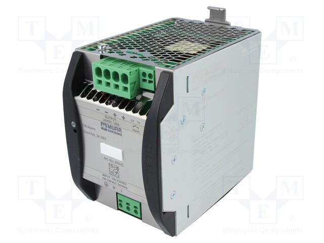 Power supply: switched-mode; modular; 480W; 24VDC; 23.6A; IP20