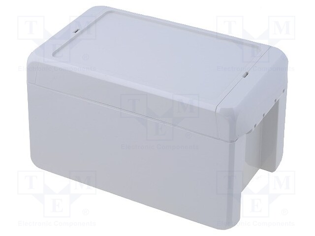 Enclosure: multipurpose; X: 80mm; Y: 151mm; Z: 90mm; BOCUBE; ABS; grey