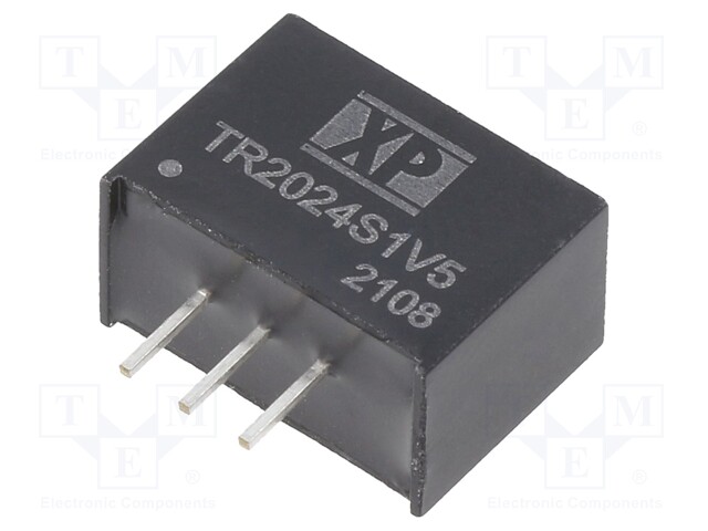 DC/DC Converter, ITE, 1 Output, 3 W, 1.5 V, 2 A, TR Series