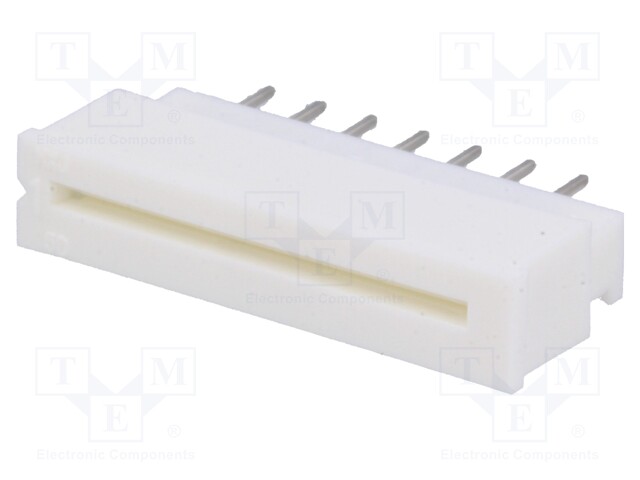 Connector: FFC (FPC); straight; PIN: 14; ZIF; THT; 200V; tinned; 1A