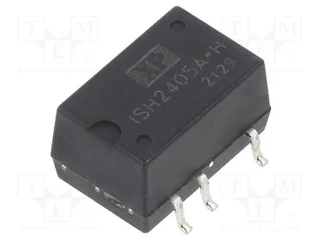 Isolated Board Mount DC/DC Converter, 3kV Isolation, ITE, 1 Output, 2 W, 5 V, 400 mA