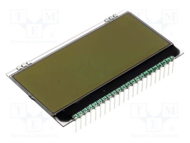 Display: LCD; alphanumeric; FSTN Positive; 20x4; white; 66x38.1mm