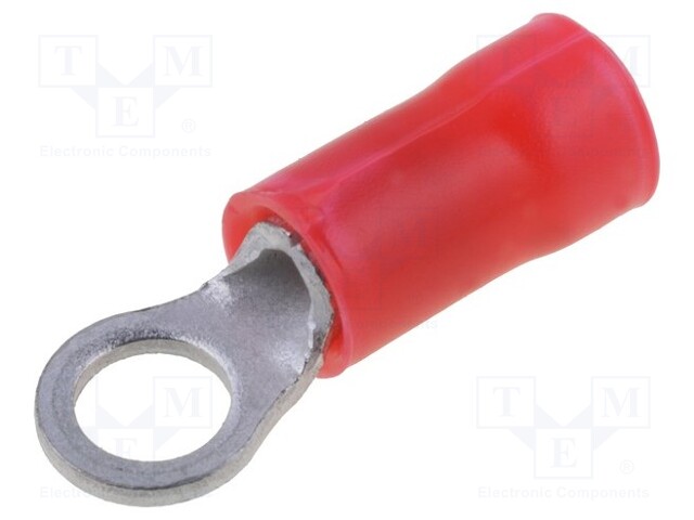 Ring terminal; M3,5; Ø: 3.68mm; 0.3÷1.42mm2; crimped; for cable