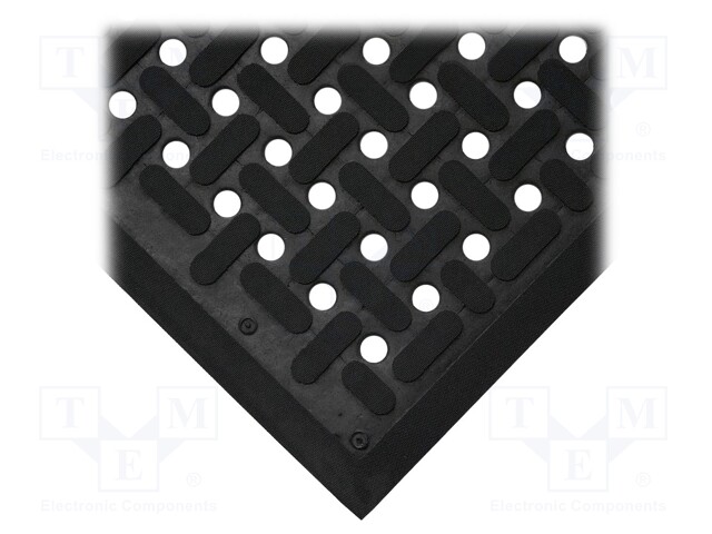 Anti fatigue mat; Width: 0.92m; L: 1.53m; Mat: rubber,nitryl