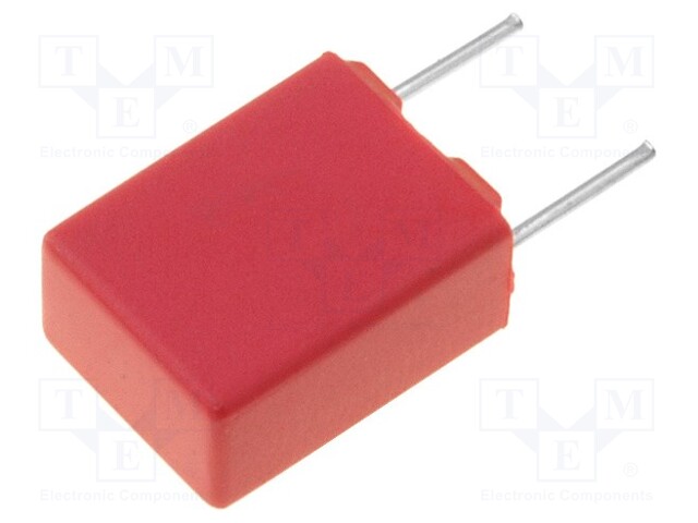 Capacitor: polyester; 22nF; 63VAC; 100VDC; Pitch: 5mm; ±10%