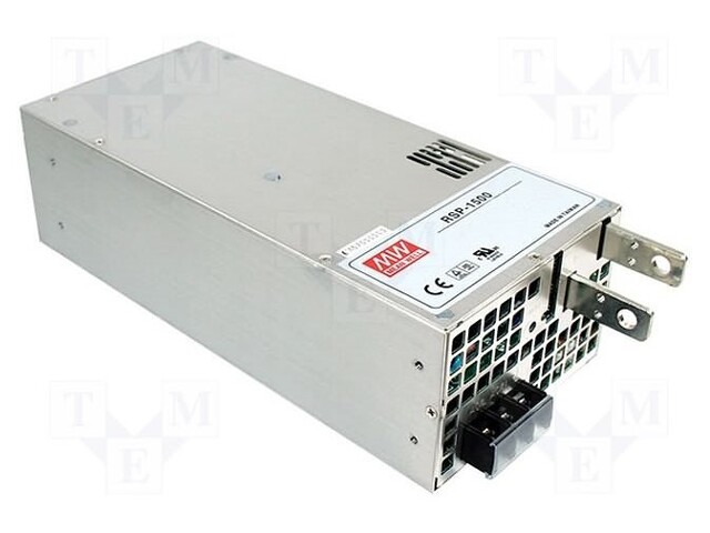 Power supply: switched-mode; modular; 1536W; 48VDC; 43÷56VDC; 32A