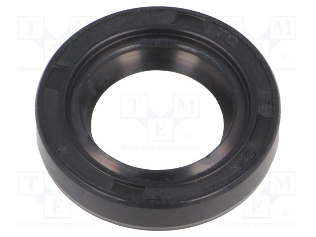 Oil seal; NBR; D: 5mm; -40÷100°C; Shore hardness: 70; Øhole: 24mm