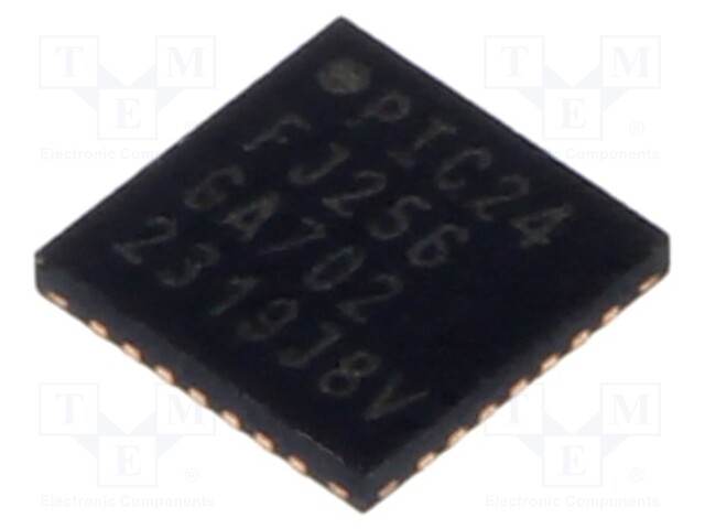 PIC microcontroller; Memory: 256kB; SRAM: 16kB; 32MHz; SMD; UQFN28