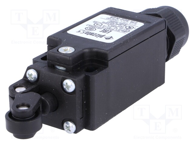 Limit switch; roller lever; NO + NC; 10A; max.400VAC; IP67