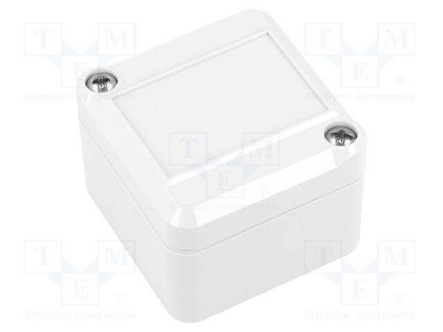 Enclosure: multipurpose; X: 50mm; Y: 52mm; Z: 37mm; EUROMAS II; grey