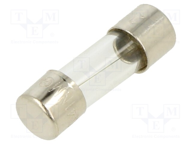 Fuse: fuse; 1.25A; 250VAC; glass; 4.5x15mm