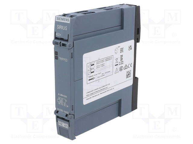 MOTOR PROTECTION RELAY, SPDT, 3A, 240V