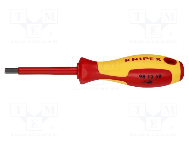 Screwdriver; insulated; Allen hex key; HEX 5mm; 1kVAC