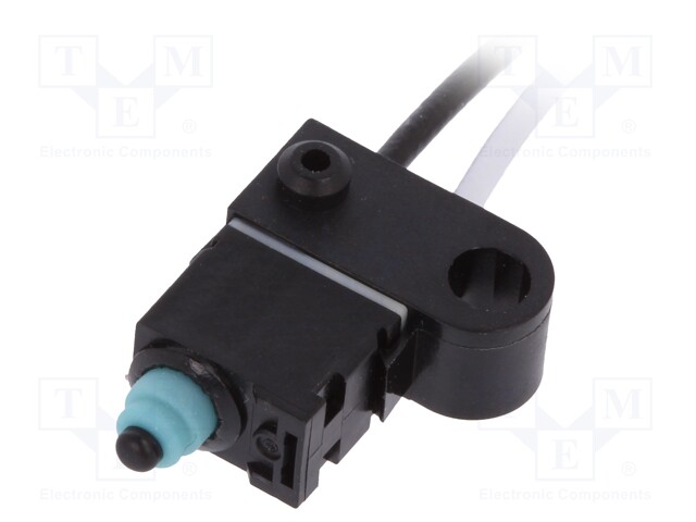 Microswitch SNAP ACTION; without lever; SPST-NO; 0.05A/15VDC