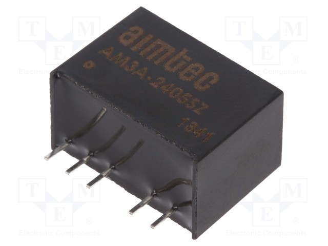 Converter: DC/DC; 3W; Uin: 9÷36V; 5VDC; Iout: 600mA; SIP6; 3.85g