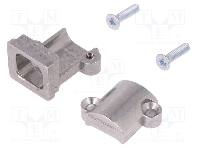 Cable clamp; for D-Sub enclosures; 5÷7mm