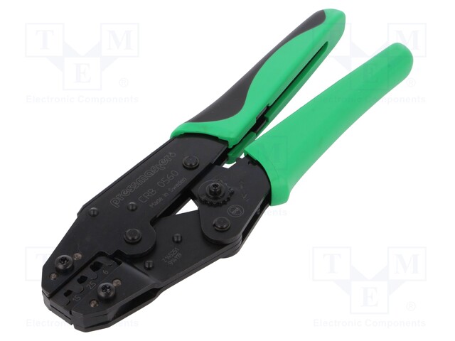 Tool: for crimping; non-insulated terminals; 0.5÷6mm2