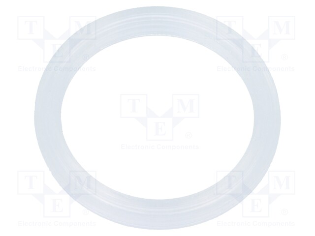 Gasket; polyetylene; D: 1.8mm; Øint: 18mm; Øout: 23mm; PG11