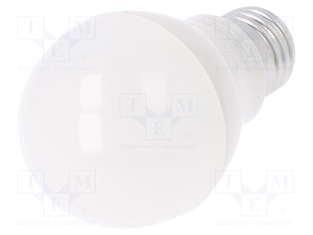 LED lamp; cool white; E27; 220/240VAC; 970lm; 10W; 180°; 6500K