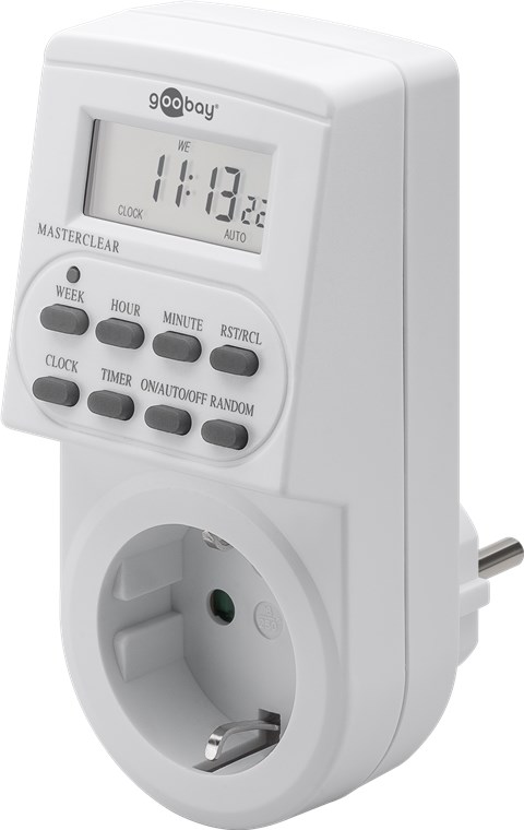 Digital timer; IP20; 230VAC; 1 min. step 7 days; 16A; -10÷40°C