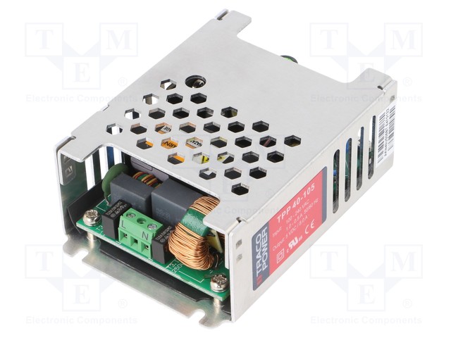 Power supply: switched-mode; modular; 40W; 5VDC; 89.7x60.5x33.3mm