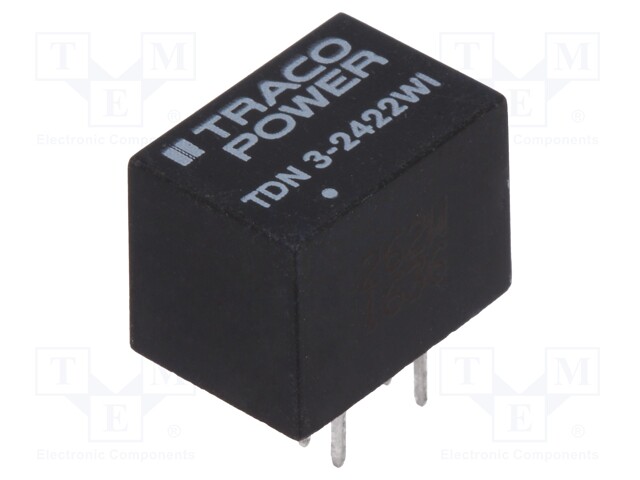 Converter: DC/DC; 3W; Uin: 9÷36V; Uout: 12VDC; Uout2: -12VDC; DIP