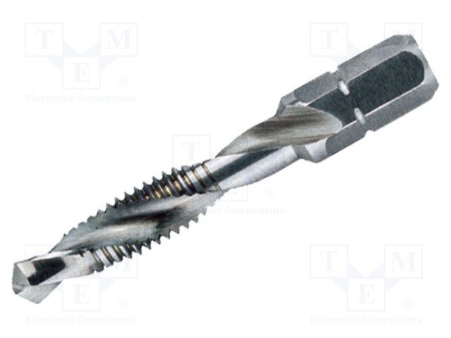 Tap; Thread: M5; 41mm; Application: metal,plastic