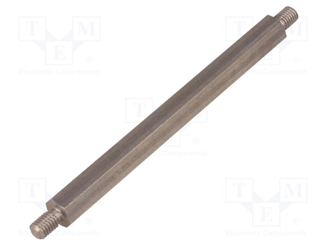 Screwed spacer sleeve; 85mm; Ext.thread: M5; hexagonal