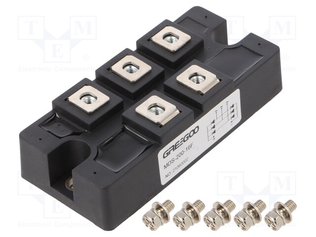 Bridge rectifier: three-phase