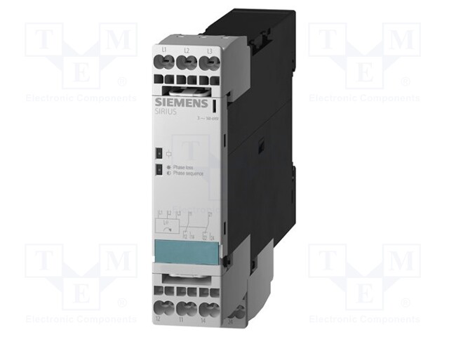 Module: voltage monitoring relay; DIN; DPDT; OUT 1: 250VAC/3A