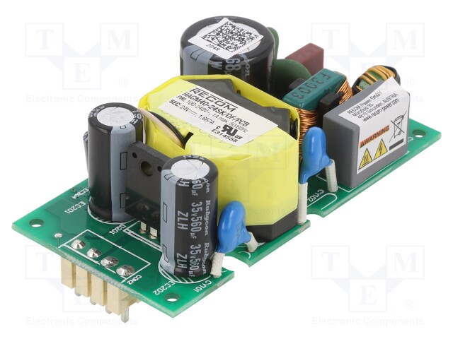 Power supply: switched-mode; open; 40W; 120÷370VDC; 80÷264VAC