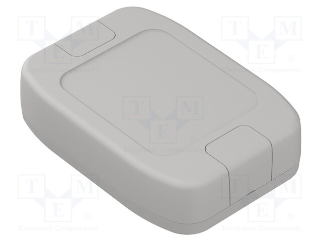 Enclosure: multipurpose; X: 95mm; Y: 135mm; Z: 33mm; ABS; light grey