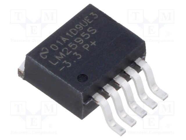 PMIC; DC/DC converter; Uin: 4.5÷40V; Uout: 3.3V; TO263-5; buck