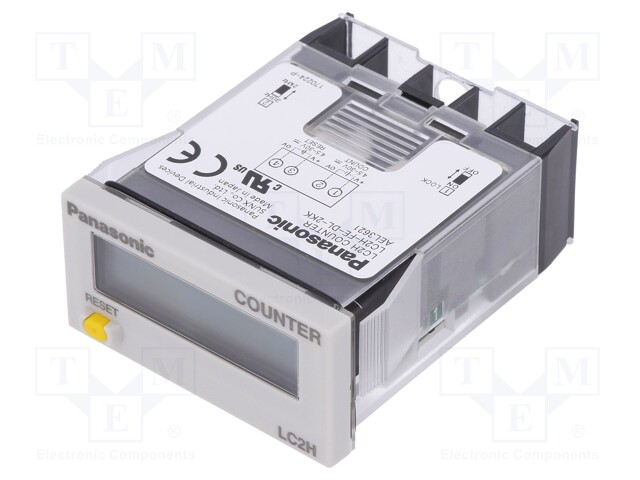 Counter: electronical; LCD; pulses; 99999999; IP66; IN 1: 4,5÷30VDC