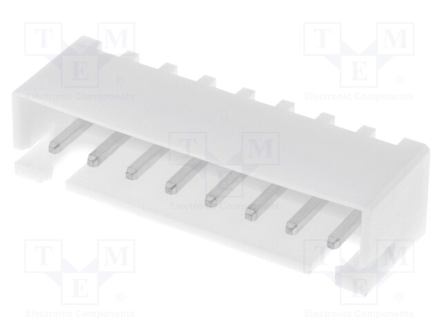 Socket; wire-board; male; XH; 2.5mm; PIN: 8; THT; 250V; 3A; -25÷85°C