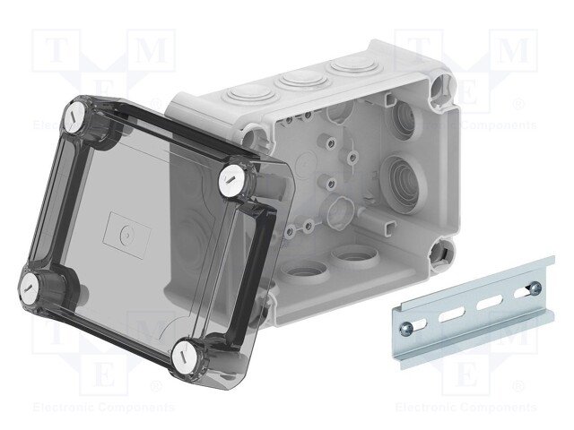 Enclosure: junction box; X: 116mm; Y: 150mm; Z: 84mm; IP66