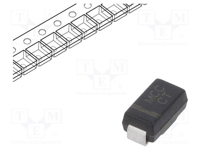 Diode: TVS; 400W; 47.8V; 5.7A; unidirectional; ±5%; DO214AC