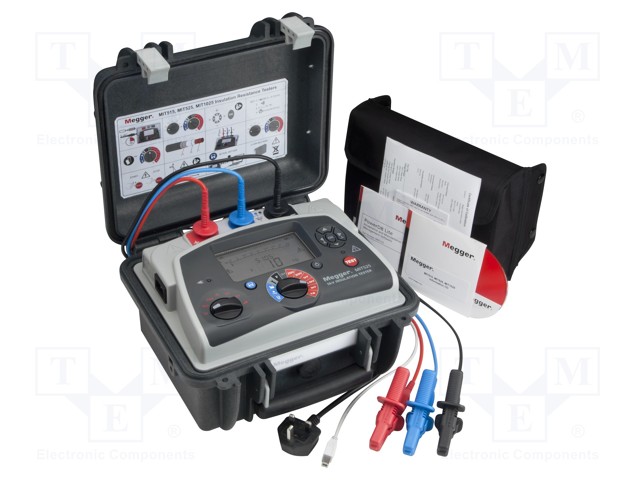 Meter: insulation resistance; LCD,bargraph; 10kΩ÷15TΩ; IP65