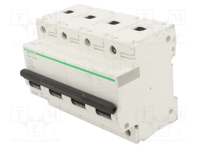 Circuit breaker; 230/400VAC; Inom: 125A; Poles: 4; DIN; Charact: C