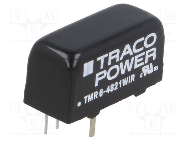 Converter: DC/DC; 6W; Uin: 18÷75V; Uout: 5VDC; Uout2: -5VDC; SIP8