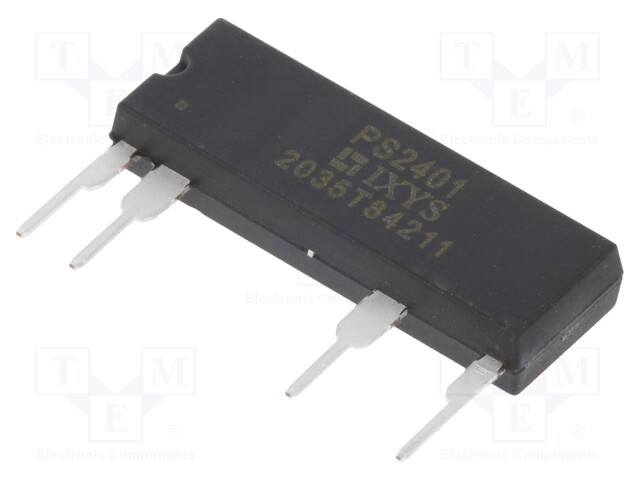 Relay: solid state; Icntrl max: 100mA; 1A; max.500VAC; THT; SIP4