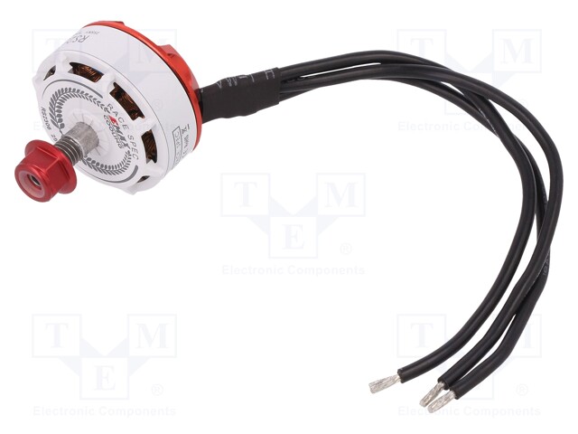 Motor: BLDC; 33.84g; 11.1÷14.8VDC; Series: RS; KV (V): 2550; 5mm