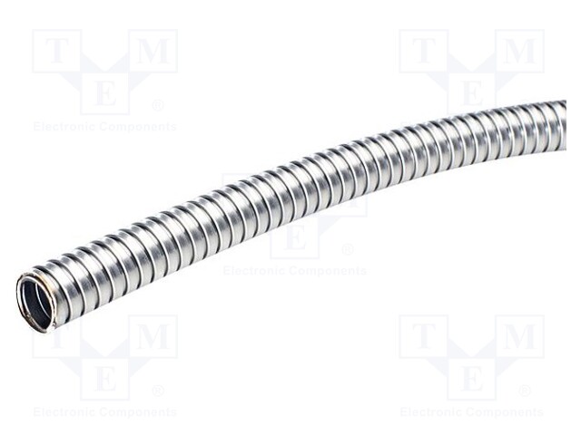 Protective tube; ØBraid : 16mm; stainless steel; -100÷400°C; IP40