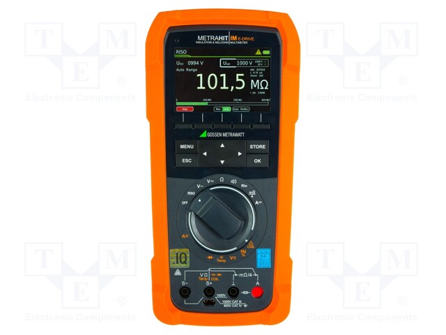 Digital multimeter; Bluetooth,WLAN; VDC: 300mV,3V,30V,300V,1kV