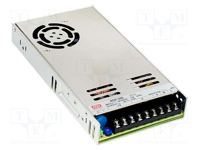 Power supply: switched-mode; modular; 321.6W; 48VDC; 215x115x30mm