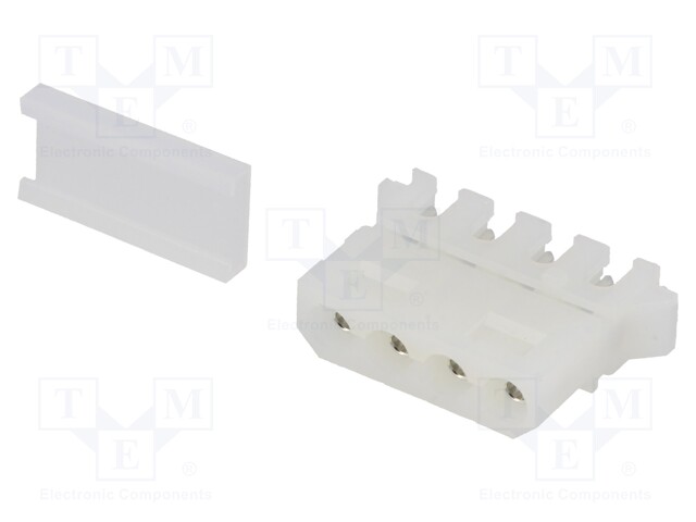 Plug; wire-board; female; PIN: 4; for cable; IDC; 6A; 250VDC; 5.08mm