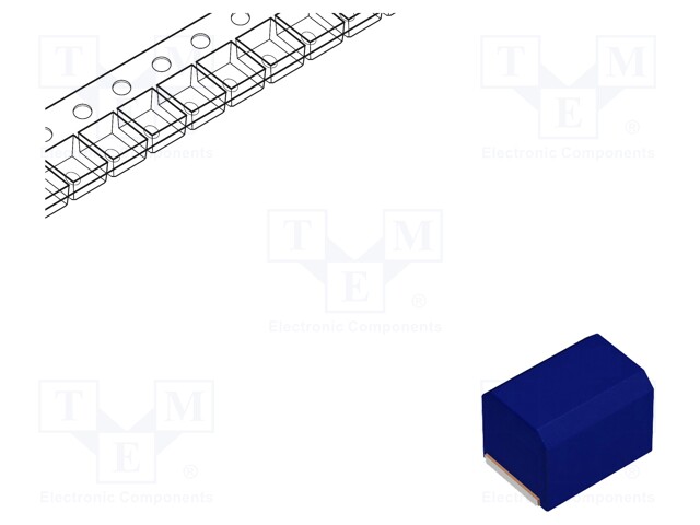 Inductor: ferrite; SMD; 1812; 100uH; 110mA; 8Ω; Q: 40; 0.796MHz; ±5%