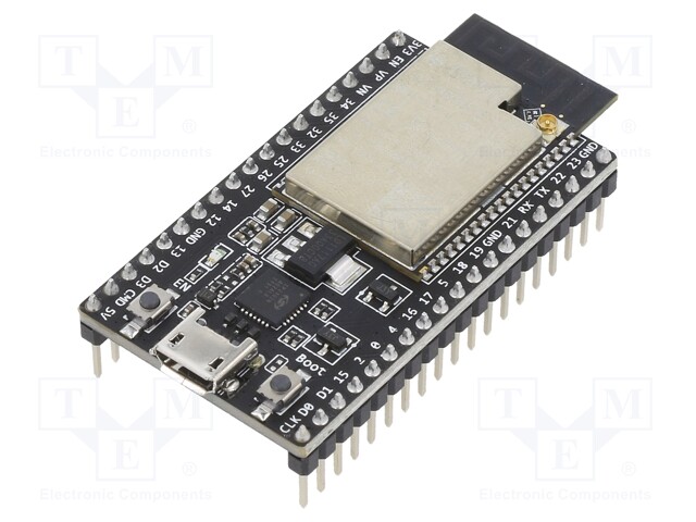 Module: development kit; GPIO,I2C,I2S,SPI,UART,WiFi; Flash: 8MB